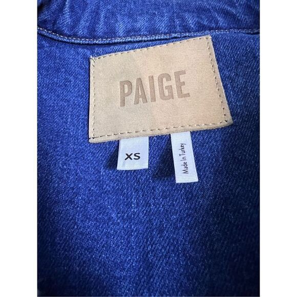 Paige Rowan Distressed Denim Jacket size XS - Picture 6 of 11